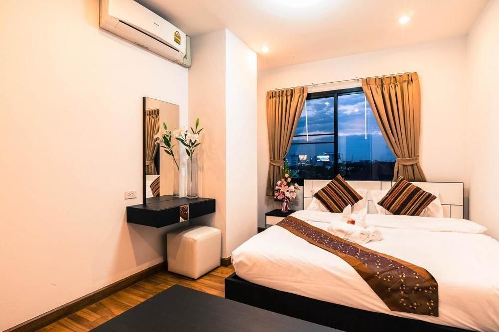 V-Twin Donjan Service Apartment Čiang Mai Exteriér fotografie