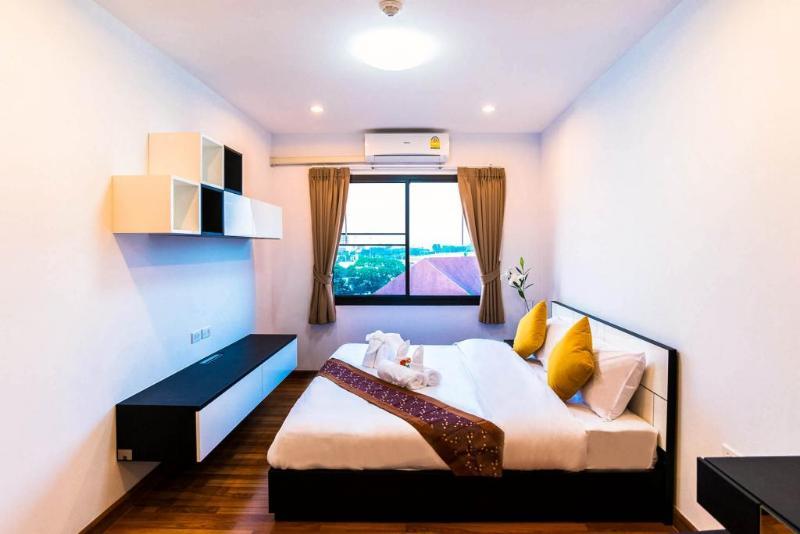 V-Twin Donjan Service Apartment Čiang Mai Exteriér fotografie