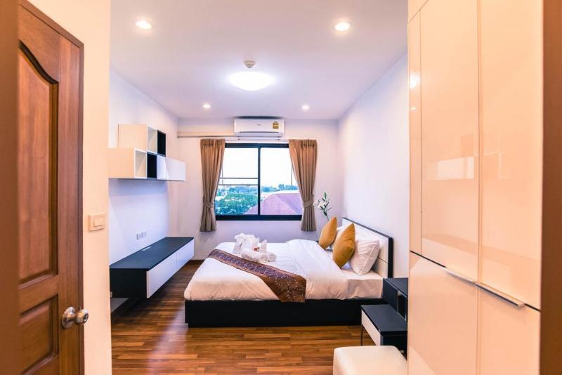 V-Twin Donjan Service Apartment Čiang Mai Exteriér fotografie